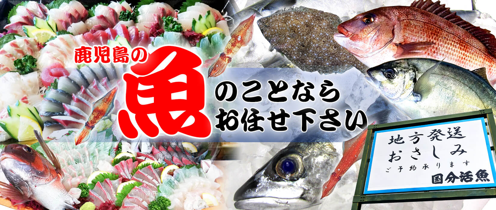 国分活魚 鹿児島の魚のことならお任せ下さい